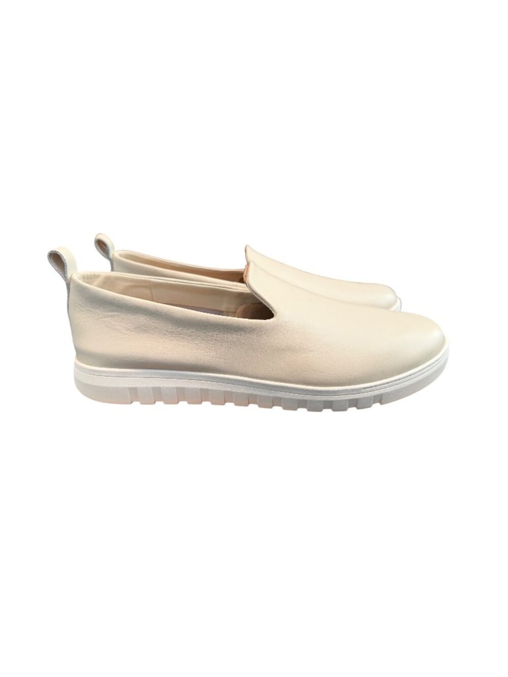 Vionic Uptown Willa Slip-Ons Women’s Size 11M Ivory Leather Casual Shoes
